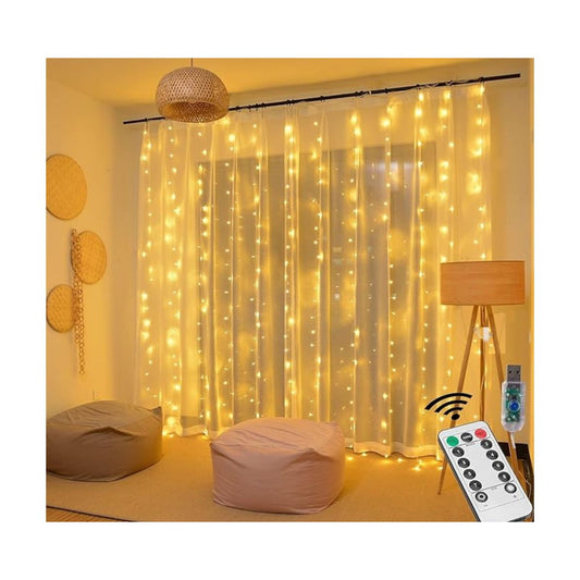 CortinaLuz™-Luces LED de cortina colgantes de pared